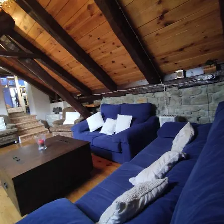 - Casa 150m2 Con Jardin Y Barbacoa * Borau